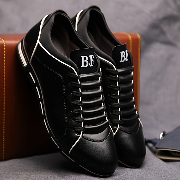 Ankan - レザーレースアップスニーカー