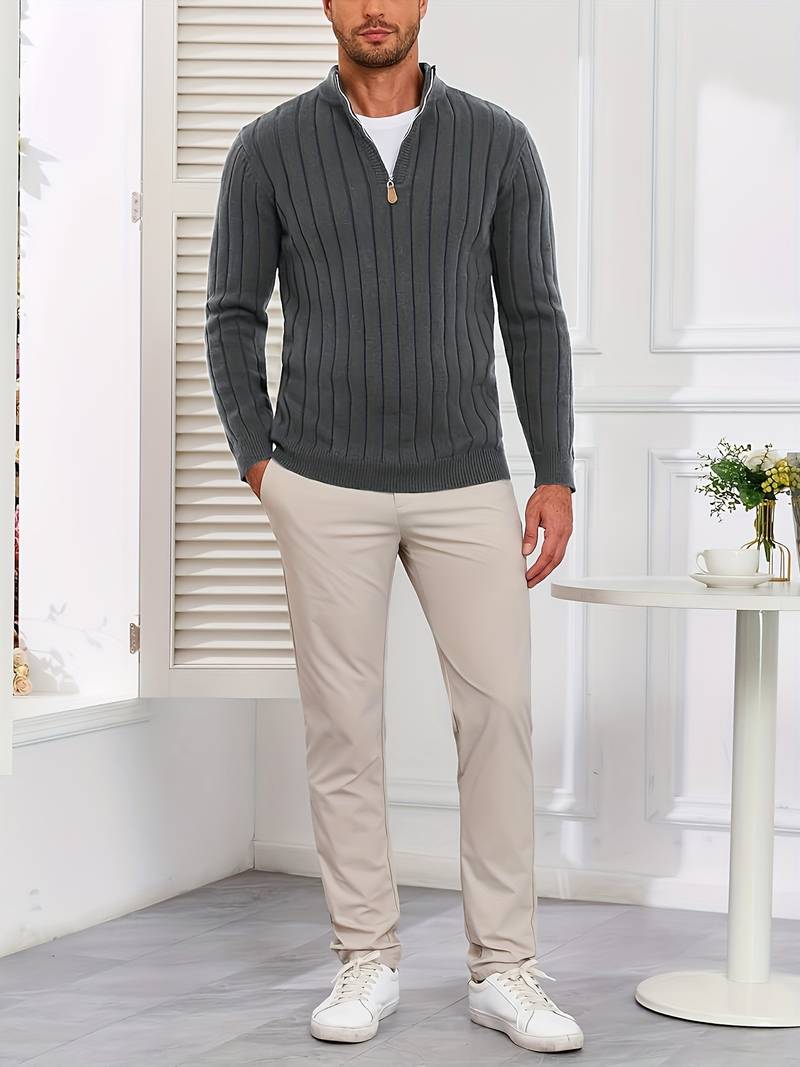 Yedidya - カジュアルな長袖ニットセーター