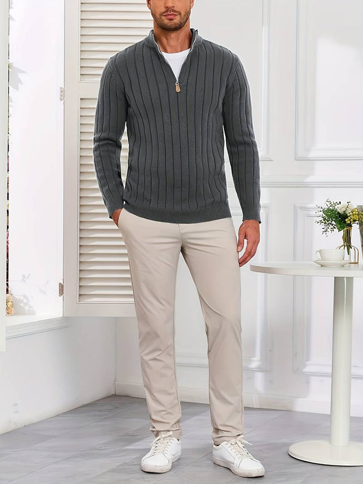 Yedidya - カジュアルな長袖ニットセーター