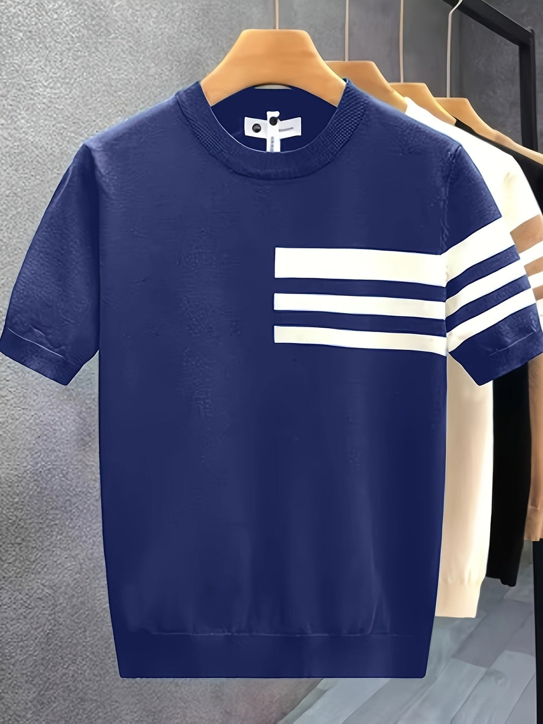 Harper - 快適なTシャツのネックライン 丸首
