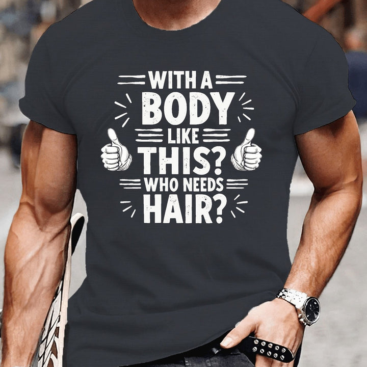 Hairy – スタイリッシュな半袖Tシャツ