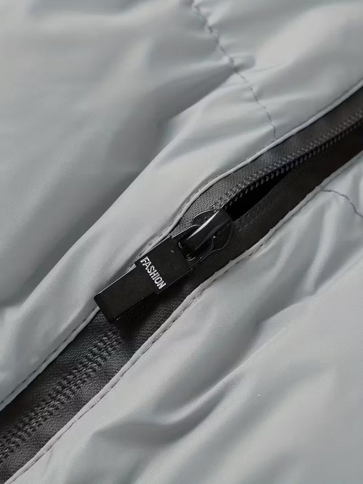 Amaury - カジュアル ジップアップ ダウンベスト