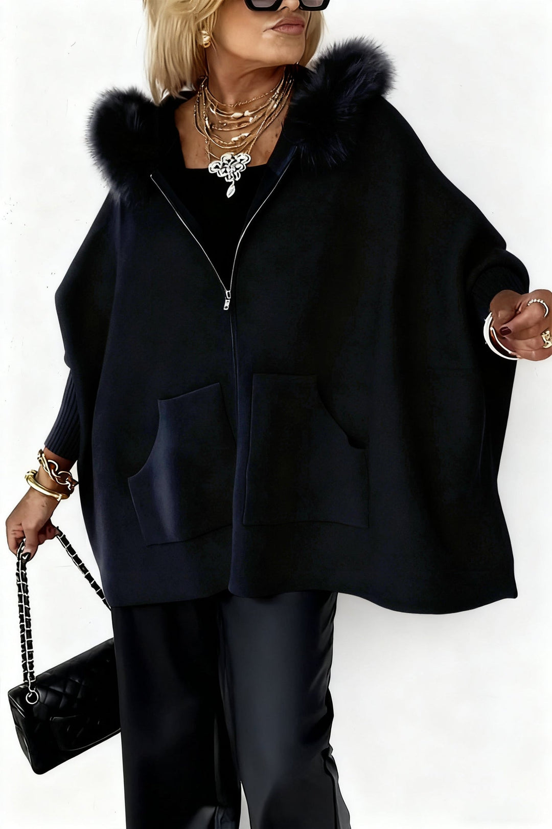 Anouka - 長袖ジッパー付きフーディー