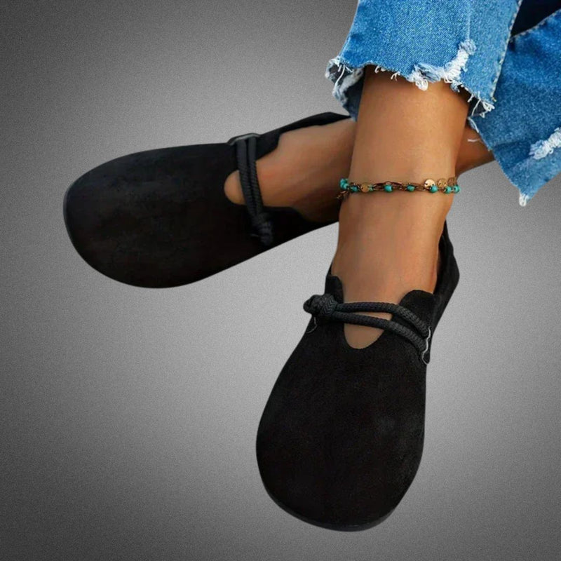 Anitra - クラシック ラウンドトゥ ローファー