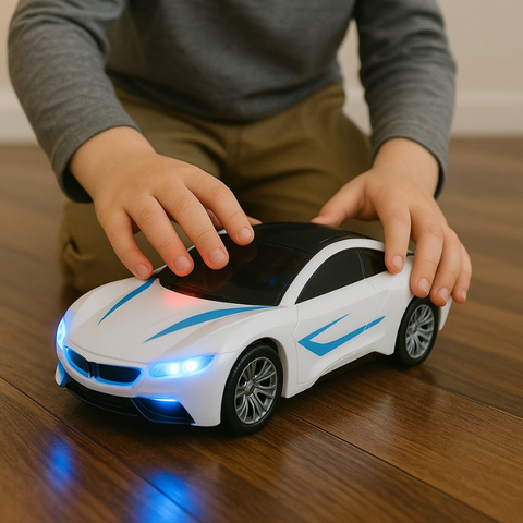 RoboRacer - 2-in-1 車からロボットへ変形するトランスフォーマー玩具