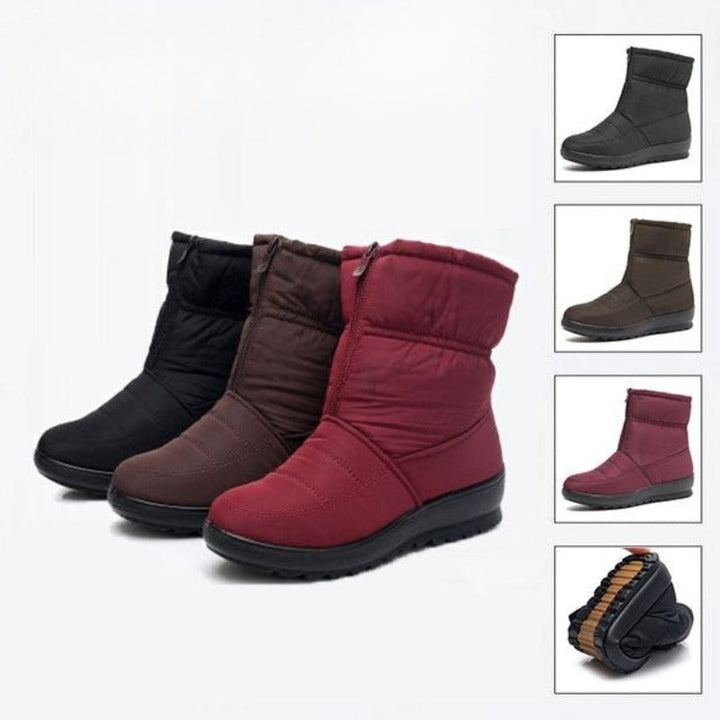 Afonia - 防水ジッパー付きスノーブーツ