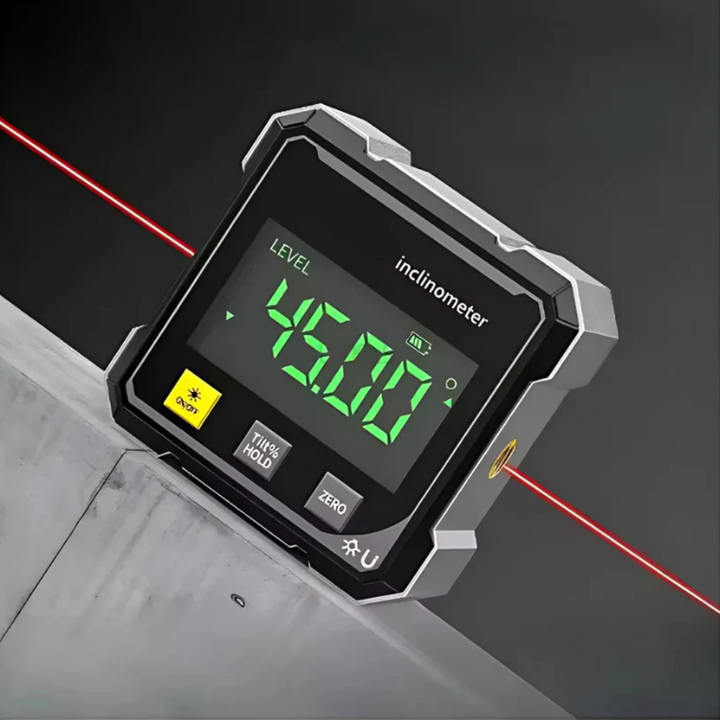 AngleMaster - デジタル磁気式シルクレーザー傾斜計
