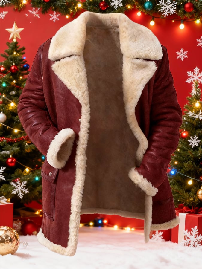 Wojciech - 温もりのある厚手のぬいぐるみ風ジャケット