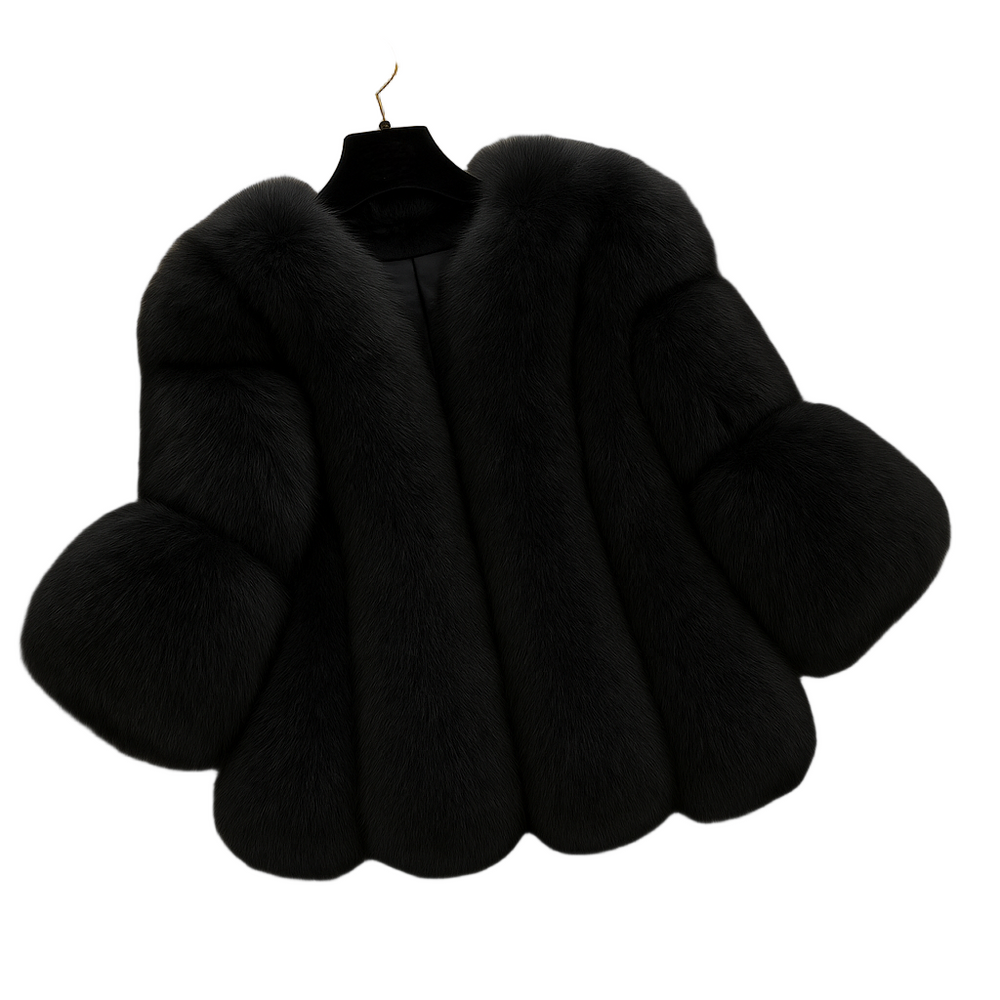 Caitlyn - スタイリッシュなフェイクファーのジャケット