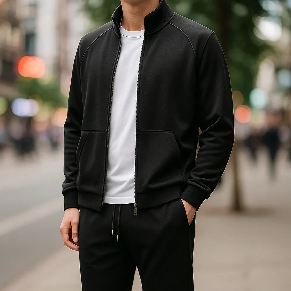 Brook - カジュアル ジップアップ トラックスーツ セット