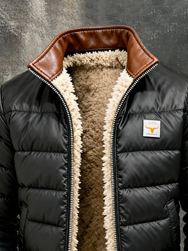 Youssouf - ヴィンテージ風ステッチ加工 アウトドアジャケット