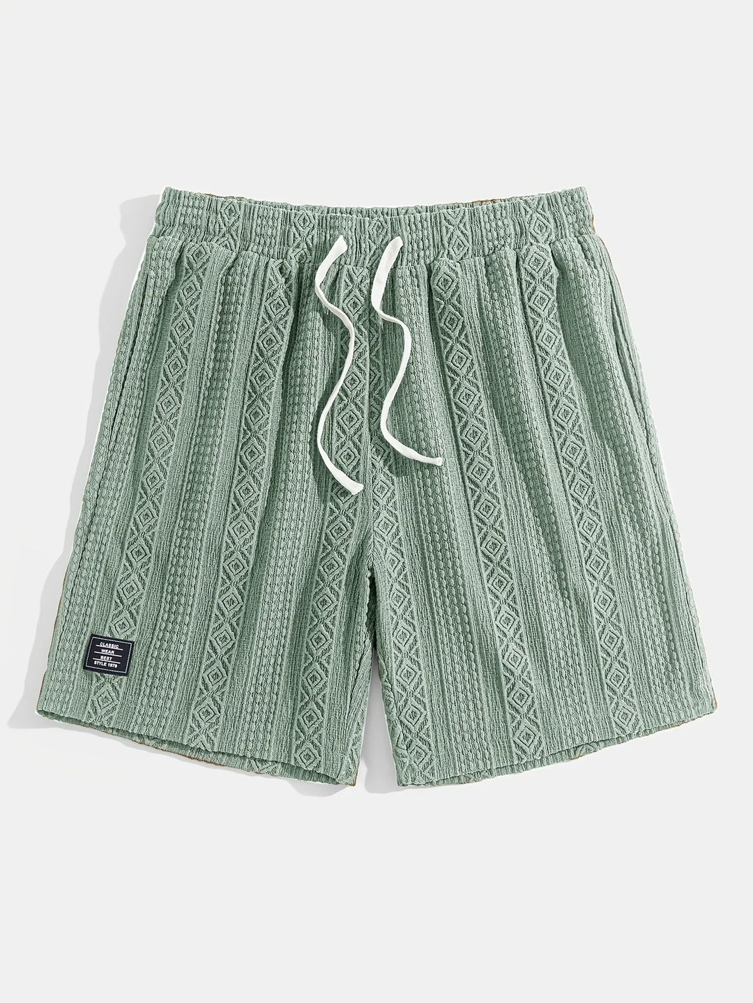 Andrew - 調整可能なドローストリングウエストのショートパンツ