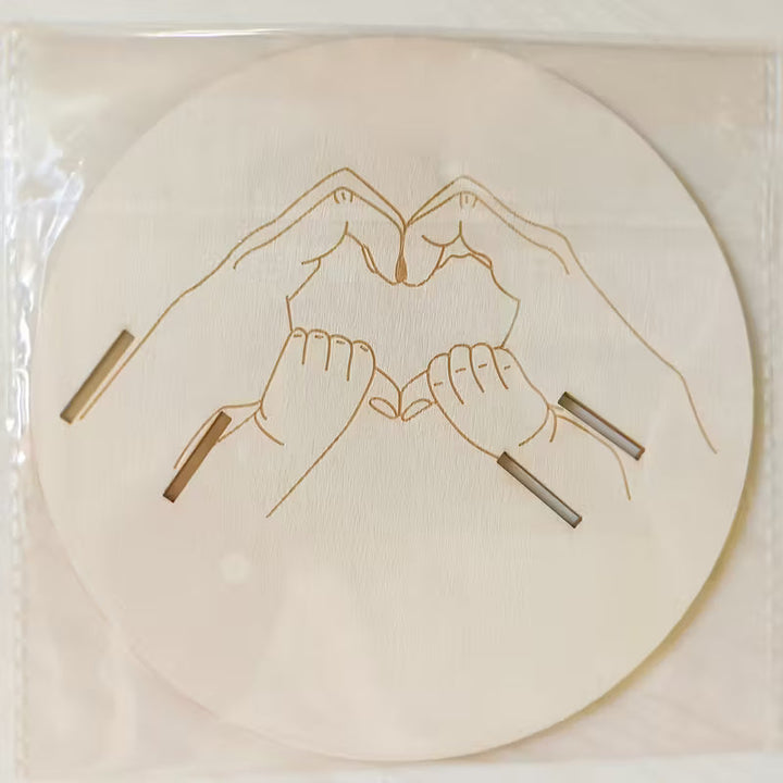 BirthMark - 木製誕生ブレスレットプレート