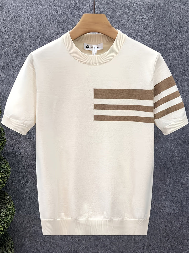 Harper - 快適なTシャツのネックライン 丸首
