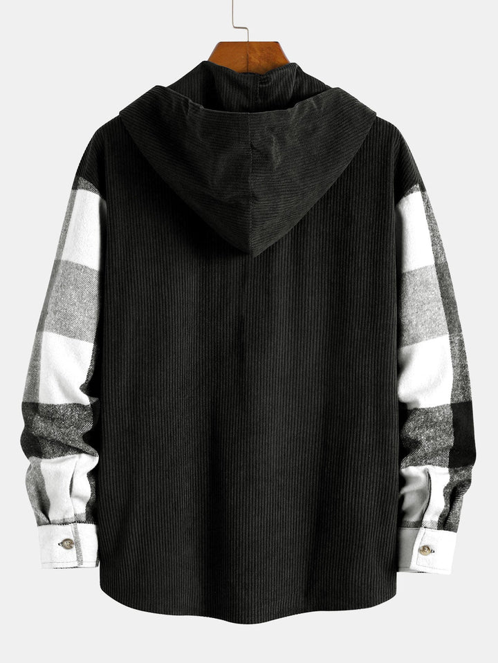 Balthazar - コーデュロイパッチワークフーディー＆パンツセット