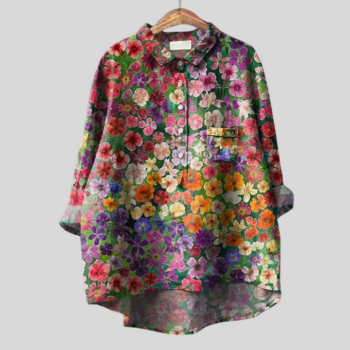 Matilde - ハンドメイドの花柄シャツ