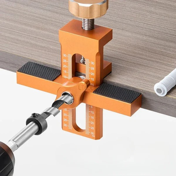 JigMaster - 2-in-1 キャビネットドア取り付け治具