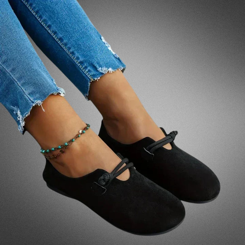 Anitra - クラシック ラウンドトゥ ローファー