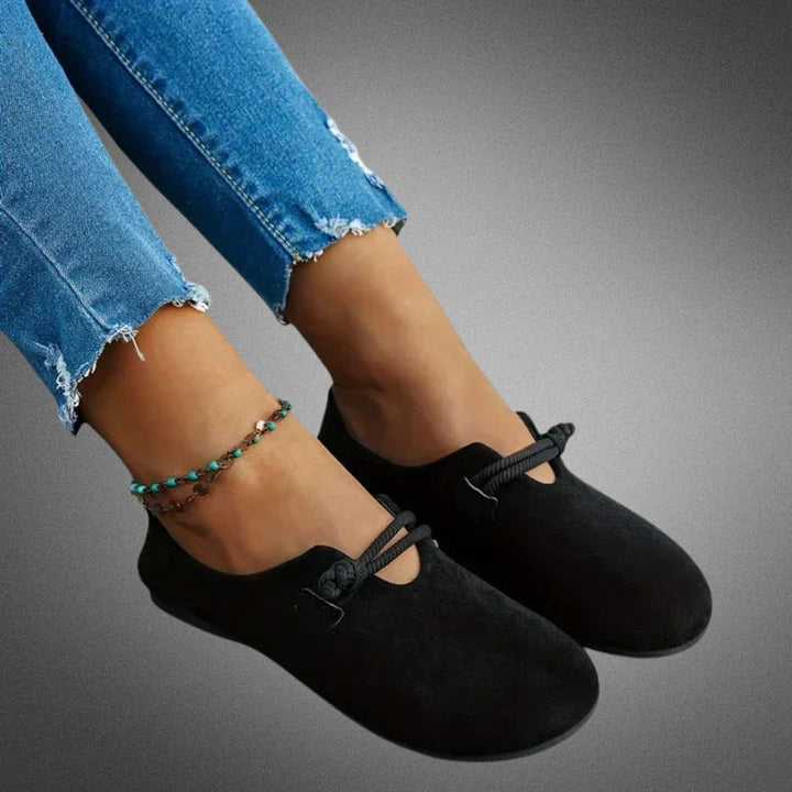 Anitra - クラシック ラウンドトゥ ローファー