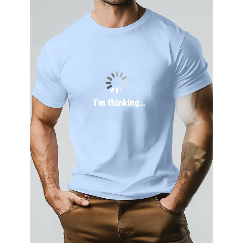 Think – コットンとプリントのTシャツ