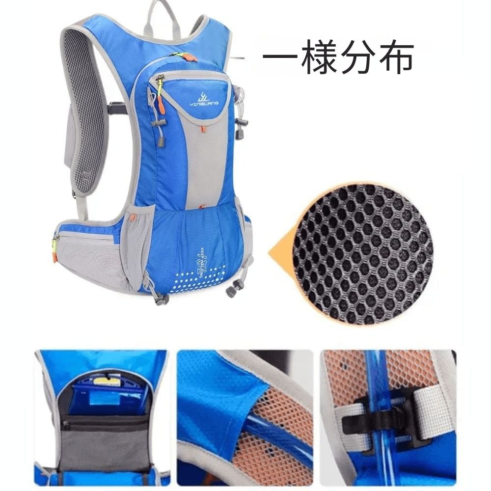 VelocityPack - サイクリストのための防水多機能バックパック