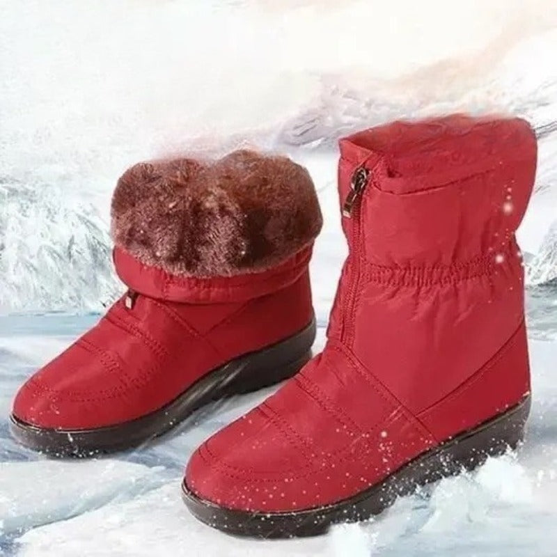 Afonia - 防水ジッパー付きスノーブーツ