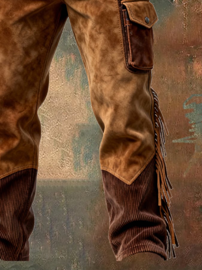 Brydon - ヴィンテージ アウトドア アドベンチャー ステッチング パンツ