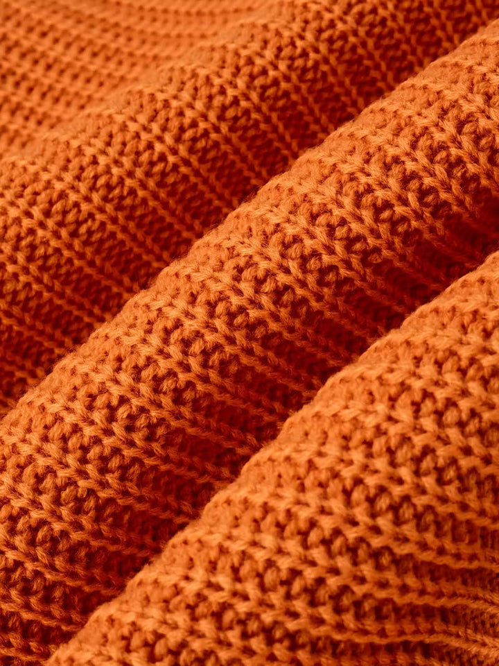 Agnetha - 大きなボタン付きニットセーター 大きなボタン付きニットセーター