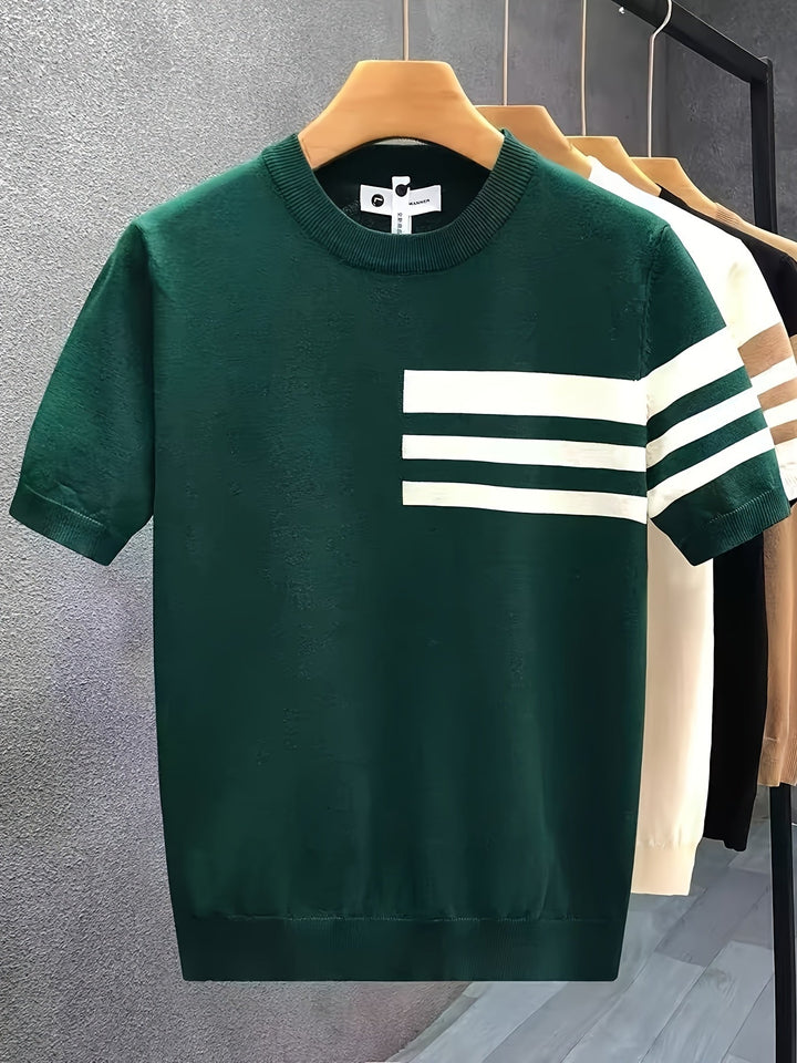 Harper - 快適なTシャツのネックライン 丸首