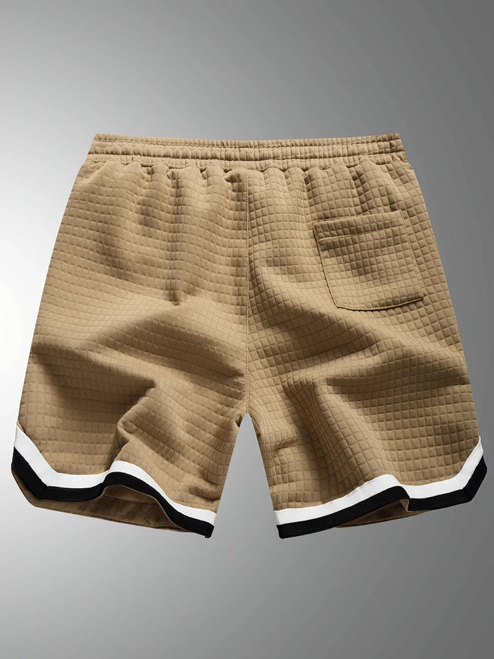Nikifor - 通気性のあるドローストリングウエストショートパンツ