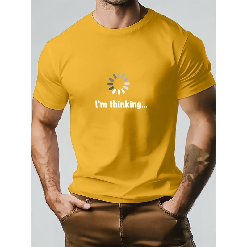 Think – コットンとプリントのTシャツ