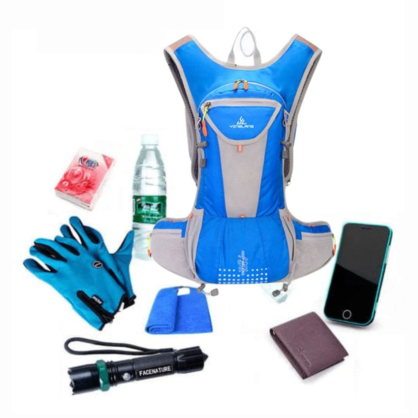 VelocityPack - サイクリストのための防水多機能バックパック