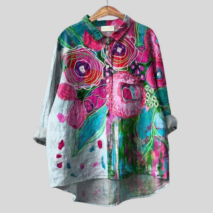Matilde - ハンドメイドの花柄シャツ