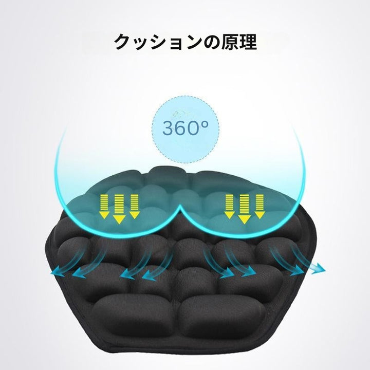MotoCloud - モーターサイクル用3Dシートクッション