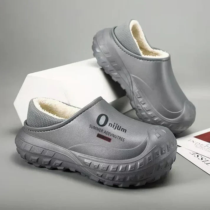 Alvydas - 防水 ぬいぐるみ風 ウィンタースリッパ