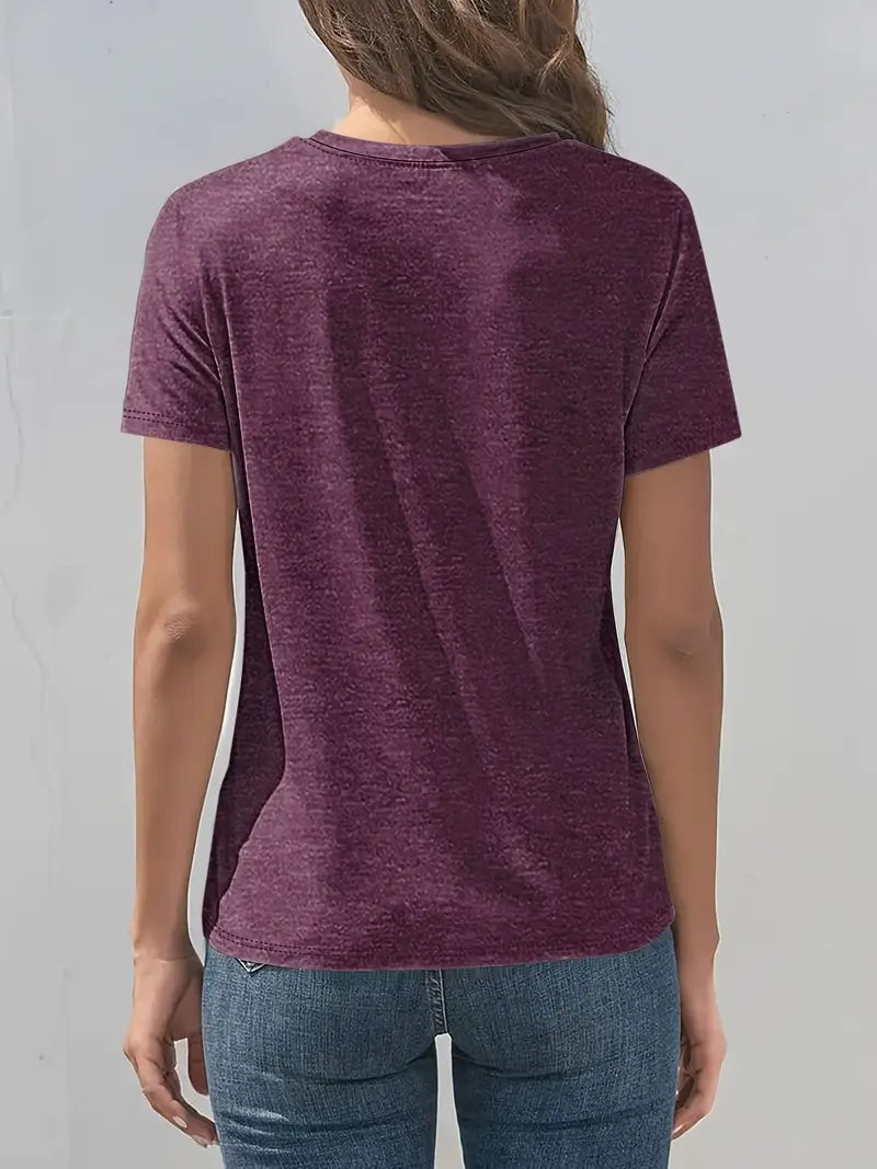 Vitaliya - カジュアルな半袖Tシャツ