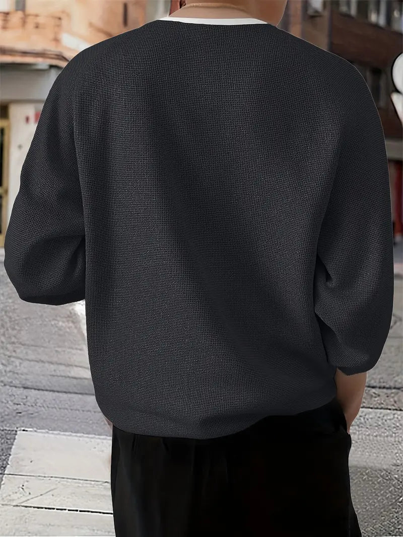 Brogan - リラックスフィット長袖ヘンリーシャツ