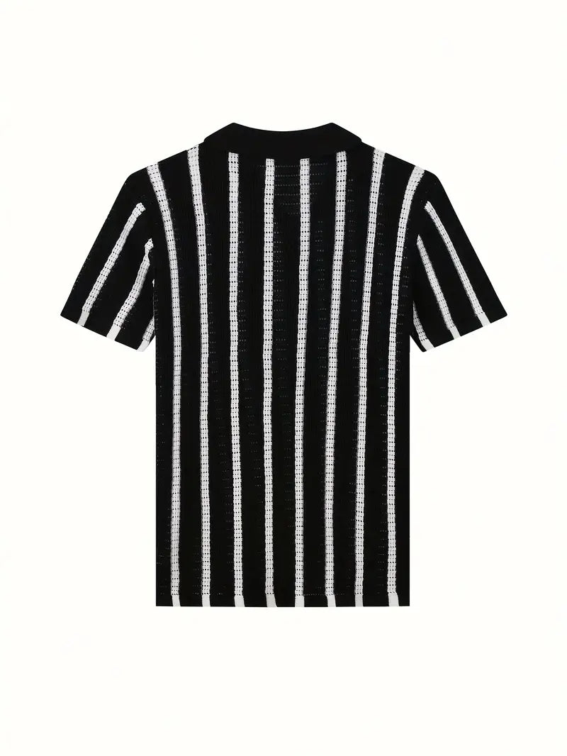 Cordell - 通気性のあるショートスリーブセーター