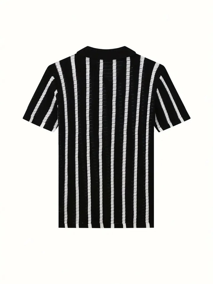 Cordell - 通気性のあるショートスリーブセーター