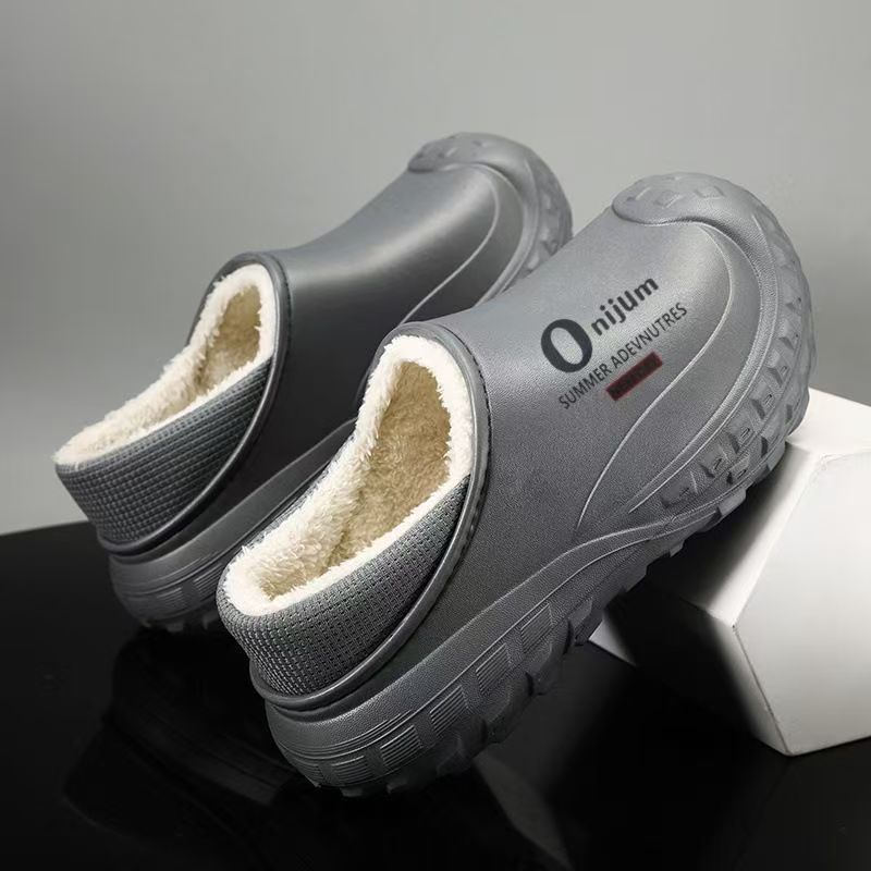 Alvydas - 防水 ぬいぐるみ風 ウィンタースリッパ