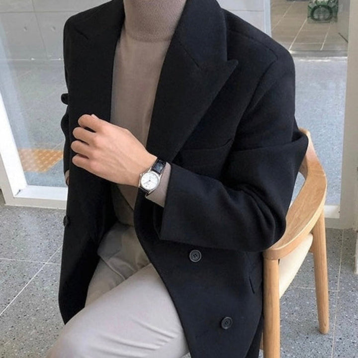 Zygmunt - エレガントなダブルブレストコート