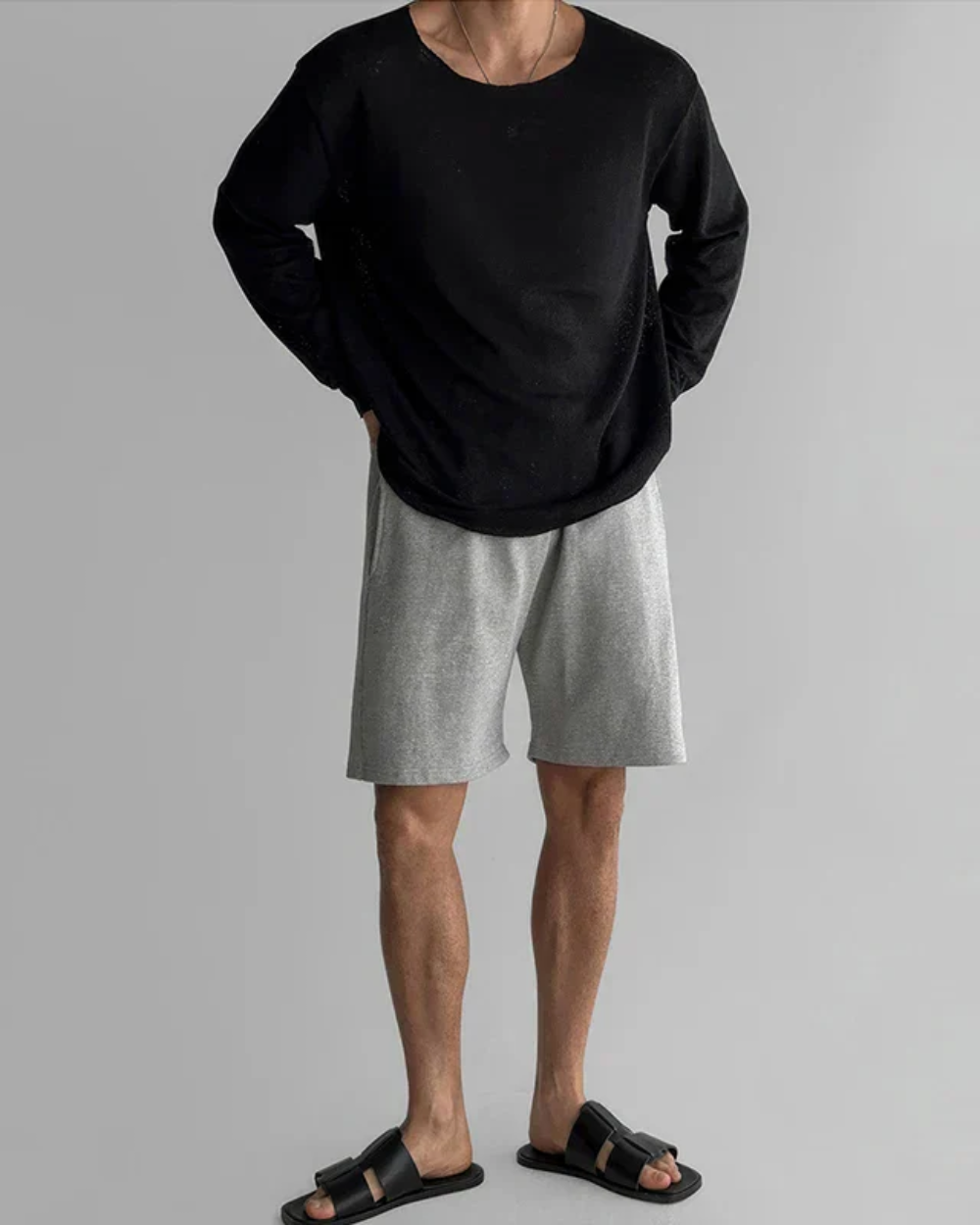 Alaric - カジュアルニットTシャツ