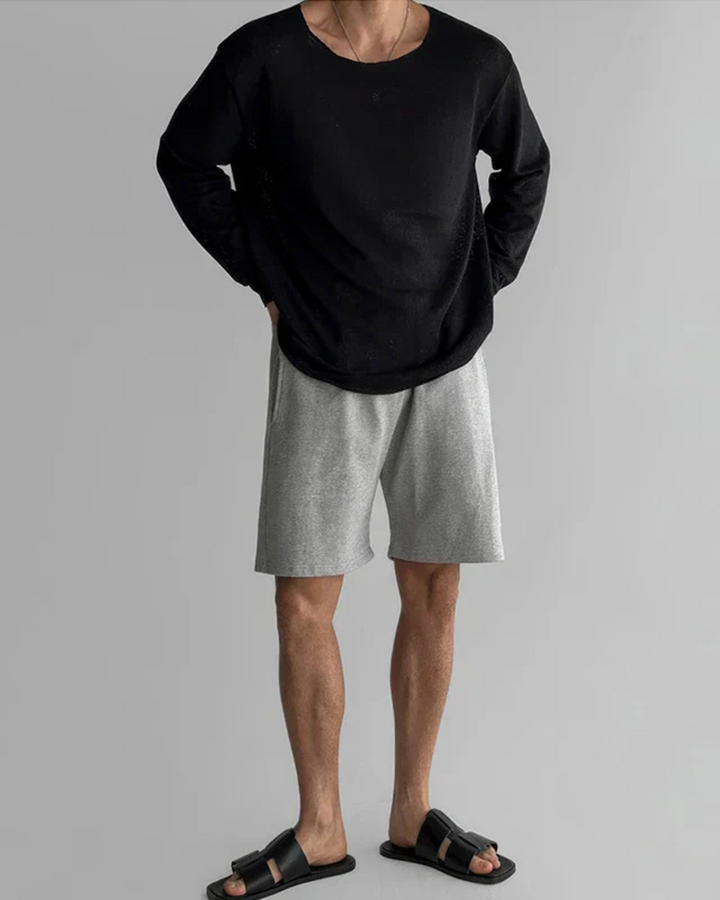 Alaric - カジュアルニットTシャツ