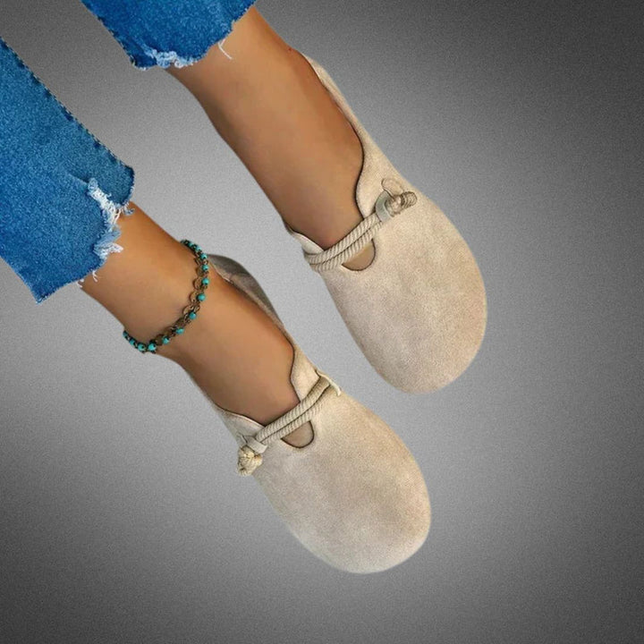 Anitra - クラシック ラウンドトゥ ローファー