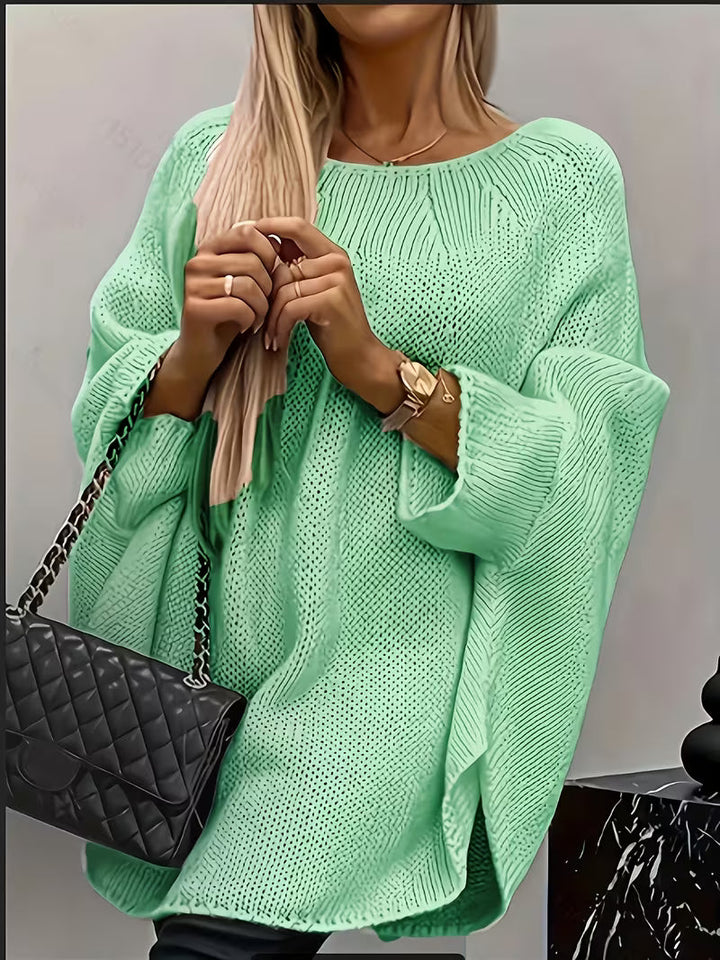 Betsi - エレガントな長袖ニットカーディガン