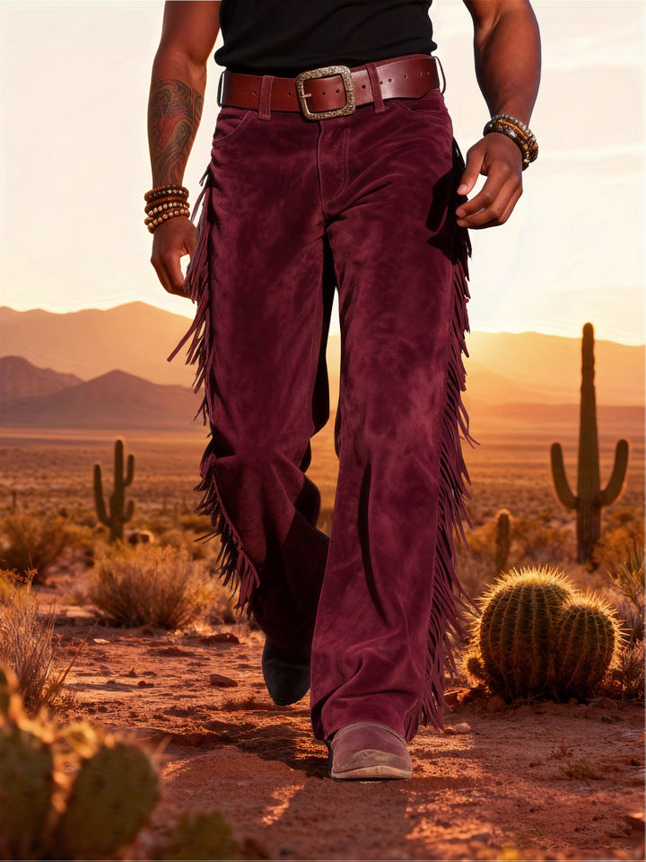 Altan - カジュアル レトロ ウエスタン フリンジ パンツ