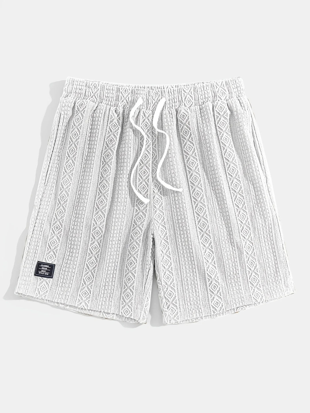 Andrew - 調整可能なドローストリングウエストのショートパンツ