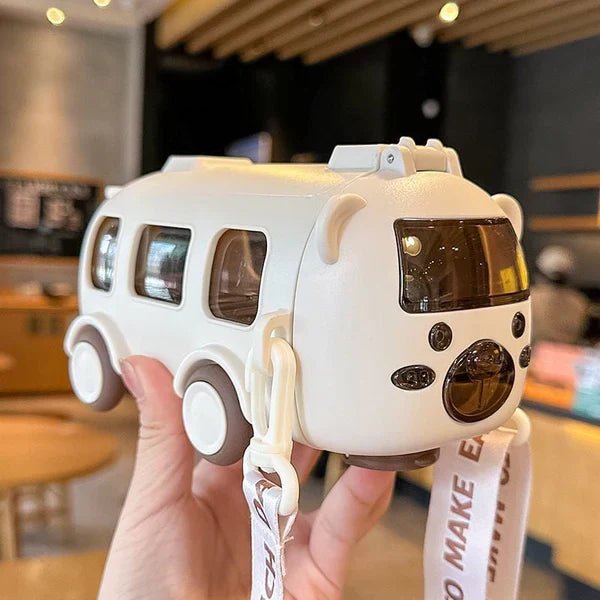 AquaBus - ポータブルバス型ウォーターボトル
