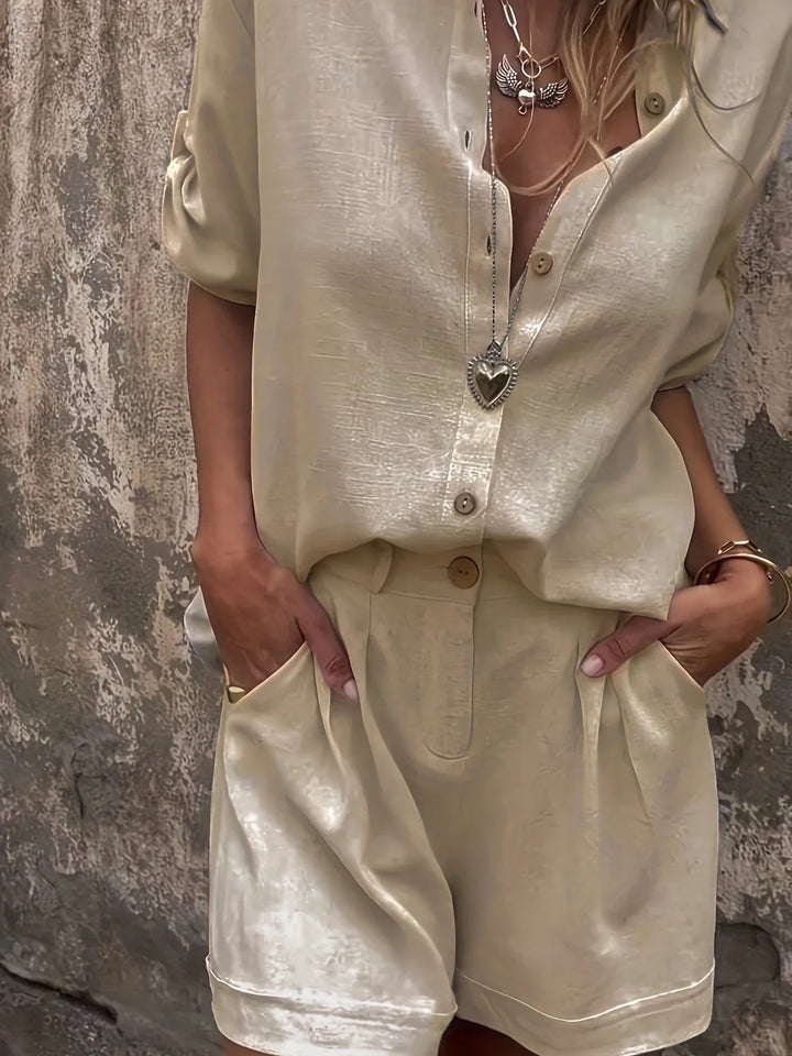 Arampatzi - スタイリッシュな2点セットの夏用セット