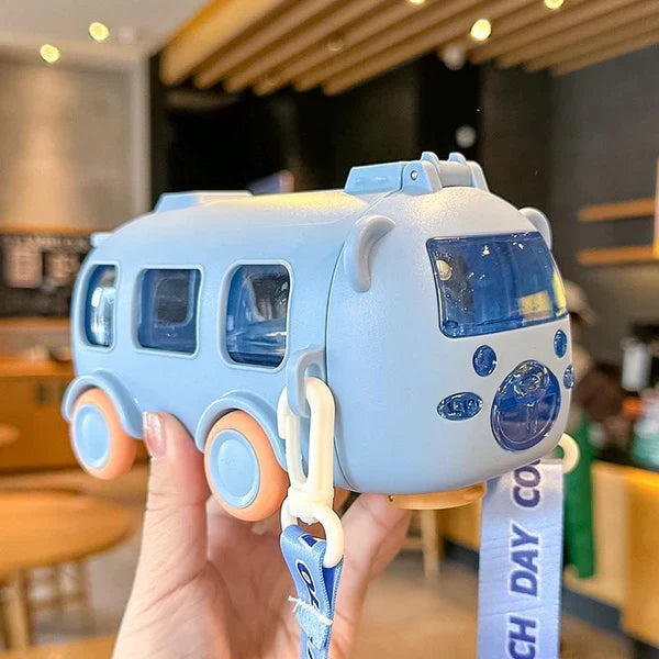 AquaBus - ポータブルバス型ウォーターボトル